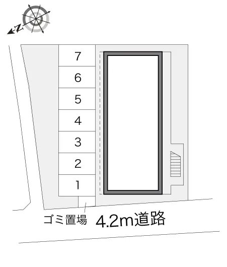 和歌山市野崎 月極駐車場